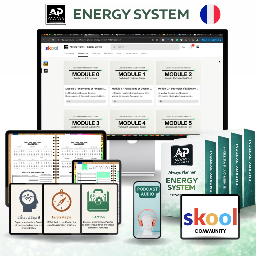 Always Planner Energy System - (Version Française)