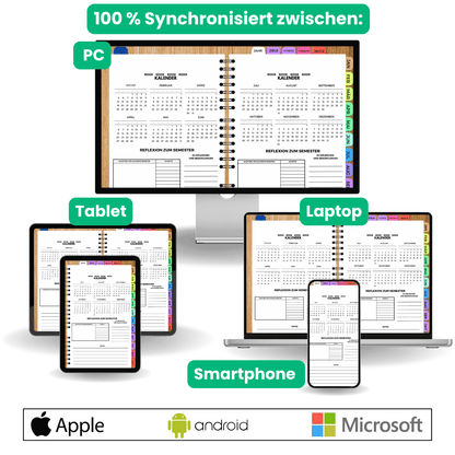 ALLES-IN-EINEM DIGITALER PLANER (Deutsche Version)
